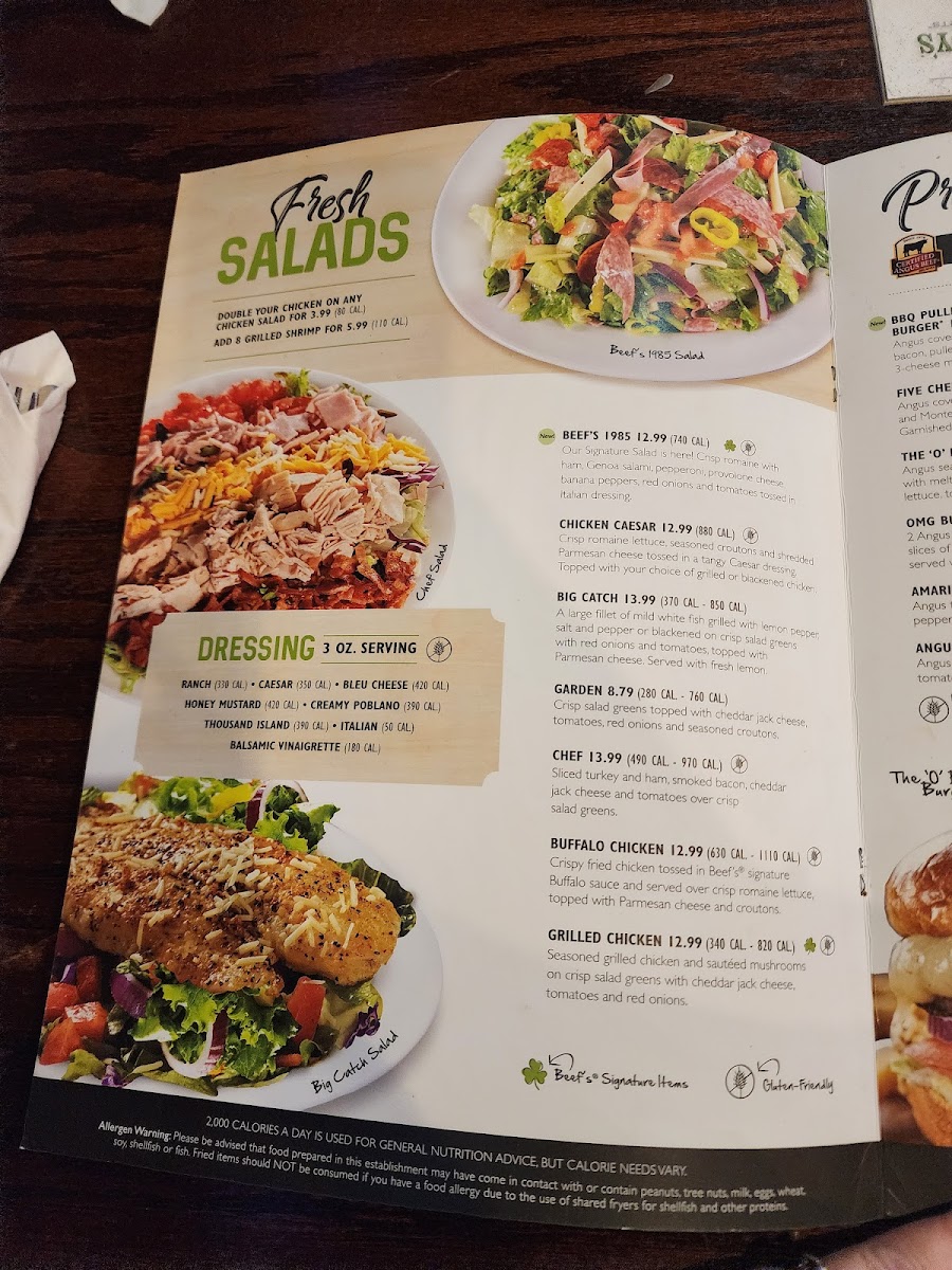 Beef 'o' Brady's Menu-2